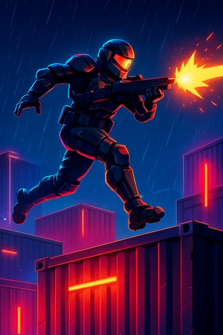 Krunker key art